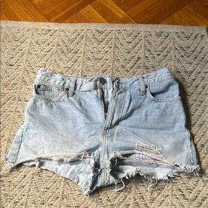 BDG Blue Jean Shorts Distressed Vintage-Inspired Women's size 26
